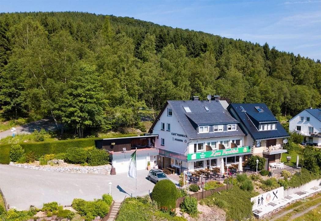 Cafe- Pension Fernblick, Incl Meinecardplus فيلنغن المظهر الخارجي الصورة